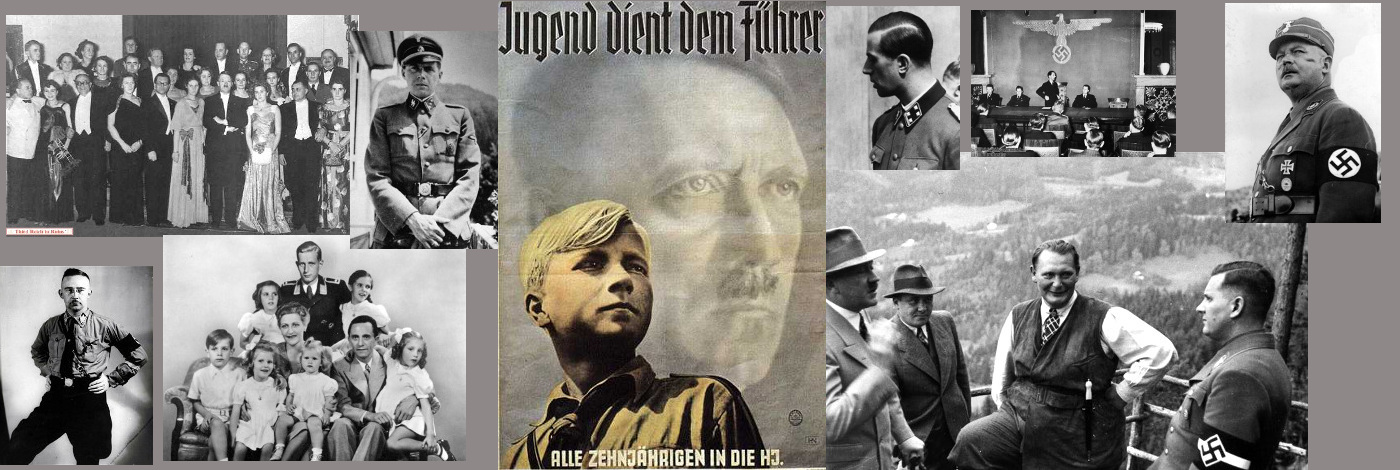 Photo montage of Nazi leaders